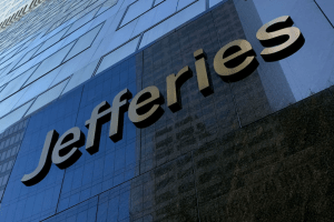 Press Releases: Image of side of Jefferies' building with Jefferies logo in view